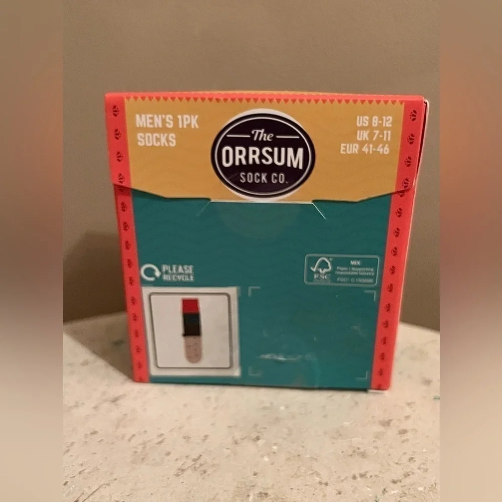 Orrsum Socks Men’s Casual Burrito Socks